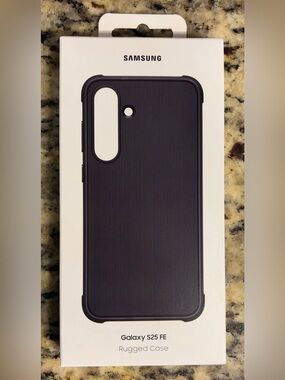 Official Samsung Galaxy S25 FE Rugged Case Black NEW IN BOX